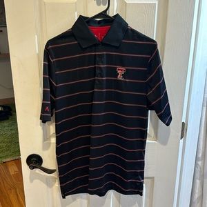Texas Tech golf polo size small